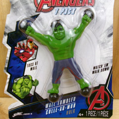 Hulk Wall Crawler Action Hero Tumbler Crawly Sticky Toy Figure toss Avengers 1pc