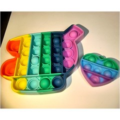 1782. Sensory Fidget Toys Silicone Bubbles Set of 2