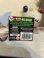 Schylling NeeDoh Nice Cube Glow Squish Toy Green Ages 3+ 26042HY