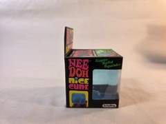 Nee Doh Nice Cube Super Solid Squish Color Blue New In Box Squishy Fun
