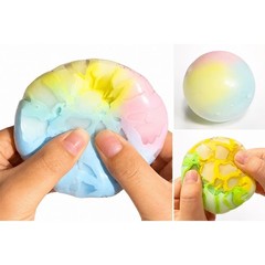 ONE Wax Cracking Squishy Stress Ball Sensory Fidget Toy Color May Vary