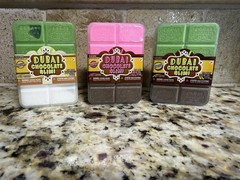 Slime Dubai Chocolate Bar Tik Tok Viral set of 3