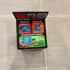 Schylling NeeDoh Nice Cube Squeeze Toy, Purple, MPN 25346HY
