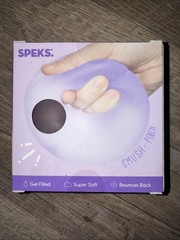 SPEKS Jumbo Gump Purple -Memory Gel Stress loop. New, Rare, Same day ship