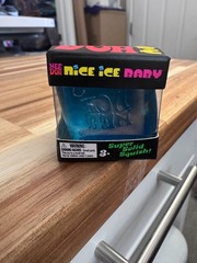 Schylling NeeDoh Nice Ice Baby Blue Mini Nice Cube Squishy Toy NEW In Box