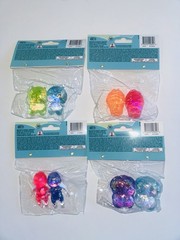 Sugar Swaps Twinsies Squishy 4 Packs Glitter Squeeze Toy NEW