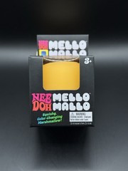Schylling NeeDoh Mello Mallo Squishy Squeeze Toy Color-Changing Yellow Nee Doh