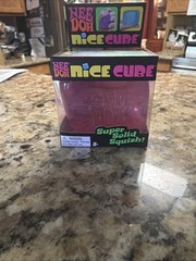 NeeDoh Nice Cube Super Solid Squish **Authentic** Pink
