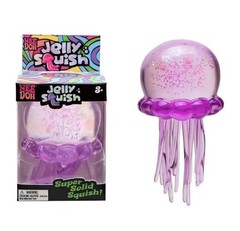 Purple Jellyfish Jelly Squish Stress Toy Fidget Squeeze Super Squish