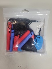 Gnawrishing Sensory Chew 10 Necklaces Unisex 100% Silicone Sealed Variety Colors