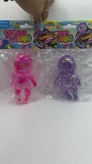 ORB Curiosities Sugar Swap Jumbo Babies pink and purple set squishy toys