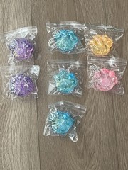New Squishy Sensory Toy Glitter Squeezy Sparkle Sugar Pet Paw Print assorted