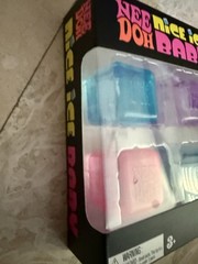 NeeDoh Bundle- Nice Cube Glitter Glow + Nice Ice Baby 4 Pack