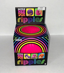 Schylling Super NeeDoh Ripples Pink Tactile Squeeze Toy Ages 4-7