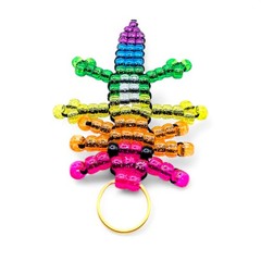 Fidget Keychains – Pride, Rainbow Beads – Bag Charm, Friendship Gift