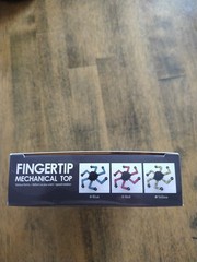 Transformable Fingertip Spin Top Fidget Spinner Deformable Robot Gyro Blue