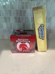 Squeeeeze Butter & Strawberry Squish Lot Of 2 Sunny Days Brand NEW