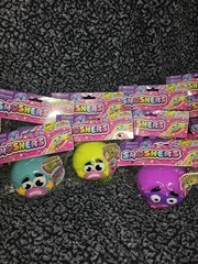 SMÜSHERS Squishy Squeeze Ball Toy Assorted Character Faces Random Color 4+