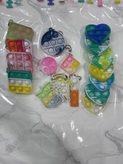 Assorted Prizes Fidget Spinners Pop-It Bracelets Rings Cars & More 200+ Pieces