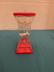 1970s vtg Water-Wheels plastic toy H20 motion bubbles vs. gravity Made in Taiwan