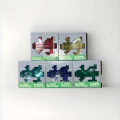 MINECRAFT JELLY CUBES – Viral Squishy NEW + RARE – Complete Set of 5 SHIPS TODAY