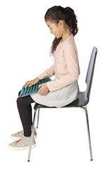 GEL E SEAT Wheelchair Pressure Relief Seat Weighted Pad SPECIAL NEEDS Fidget Mat