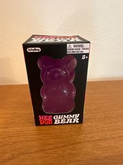 NeeDoh Gummy Bear – PURPLE – Authentic Schylling