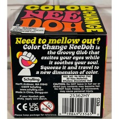 Schylling Color Change NeeDoh Kids Unisex OS Blue New Fidget Stress Ball Toy