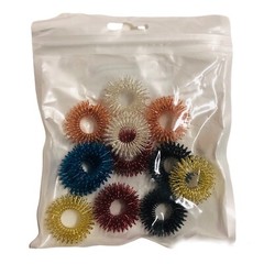 12 Pieces Spiky Sensory Finger Rings, Spiky Finger Ring/Acupressure Ring Set …