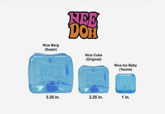 💜 PURPLE 💜 (1) NeeDoh Teenie Single Nice Ice Baby Squishy – 100% Authentic