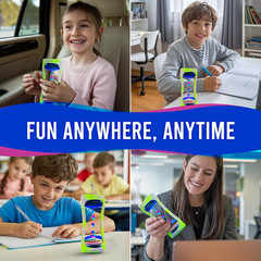 BUNMO Liquid Motion Bubbler Glow-In-The-Dark Sensory Toy for Kids & Adults – Gen