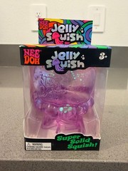 Schylling NeeDoh Jelly Squish Purple Jellyfish Nee Doh SEALED 100% AUTHENTIC USA