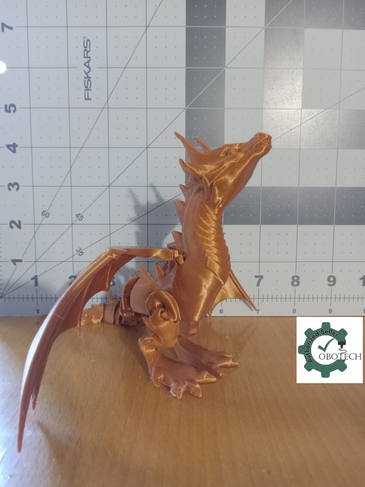 3D Printed Articulating Dragon