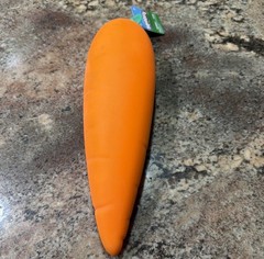 Sunny Days Jumbo Squeezy Carrot Orange Squishy Toy Stress Relief Sensory