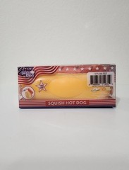 Squishy Hot Dog Squeezy Fidget Toy Sunny Days 2-in-1 Hotdog Stress Relief NEW