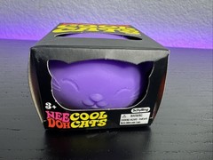 NeeDoh Cool Cats Purple Color Changing Squishy Fidget Stress Toy Rare