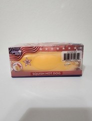 Squishy Hot Dog Squeezy Fidget Toy Sunny Days 2-in-1 Hotdog Stress Relief NEW