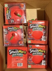 (Lot of 5) Crazy Fun RMS Smush Mart Squishy Scented Apple (Lot of 5)