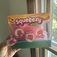 Squeeezy Peach Sunny Days Toymendous Sensory Squishy Squeeze Toy Fidget NIB
