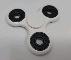 White Fidget Spinner Kids Teen Adults Toys ADHD Autism Addictive Fidget Spinners