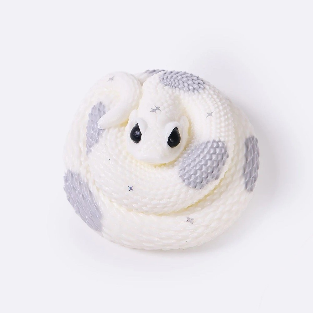 Official White-gray Snake Taba Squishy