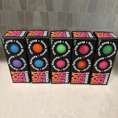 Set Of 5 Teenie Nee Doh. Assorted Colors Pack Of 3. Viral TikTok Trend🔥