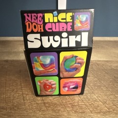 Schylling NeeDoh Nice Cube Swirl Super Solid Squish Squeeze Toy MPN 26065YP