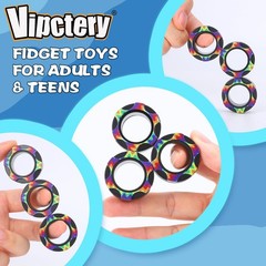 Vipctery 8Pcs Fidget Toys for Kids ADHD Autism Adults EDC Small, Blue