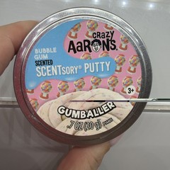 Crazy Aaron’s SCENTsory Putty Gumballer Bubble Gum Scented Mid Tin 20g