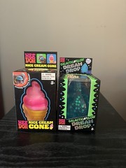 Needoh Nice Cream Cone AND Needoh Galactic Glow Dream Drop NEW SEALED Authentic