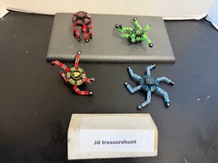 Lot Of 4 Marvel Themed Transformable Robot Fidget Spinners EUC 🔥🔥🔥
