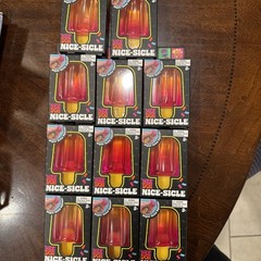 PINK & YELLOW Needoh NICE-SICLE Popsicle Nicesicle Jelly Squishy Toy NEE DOH NEW
