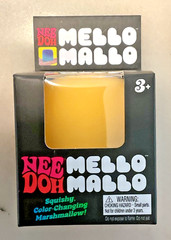 Nee Doh Mello Mallo Color Change Squishy Squeeze Sensory Toy – YELLOW