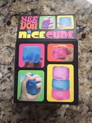 NeeDoh Nice Cube Super Solid Squish **Authentic** Pink